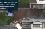 House smashes into pieces after toppling onto another in Japan  - 6
