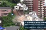 House smashes into pieces after toppling onto another in Japan  - 5