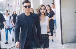 Angelababy and Huang Xiaoming spotted at Paris Fashion Week - 8