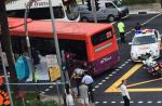 SBS Transit bus runs over pedestrian outside Toa Payoh bus interchange - 1