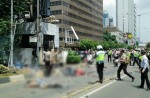 Blasts heard in Indonesian capital Jakarta, at least 3 dead - 18
