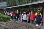 People cross Causeway by foot in massive traffic jam - 6