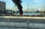 Boat catches fire near Esplanade - 15