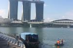 Boat catches fire near Esplanade - 6