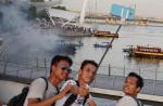 Boat catches fire near Esplanade - 26