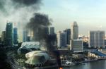 Boat catches fire near Esplanade - 43