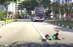 Boy lucky to be alive after dashing onto road, getting hit by car - 4