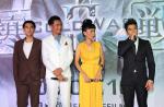 Superstars Chow Yun-fat, Aaron Kwok and Eddie Peng in Singapore to promote Cold War 2 - 20