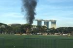 Boat catches fire near Esplanade - 13