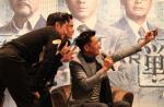 Superstars Chow Yun-fat, Aaron Kwok and Eddie Peng in Singapore to promote Cold War 2 - 9