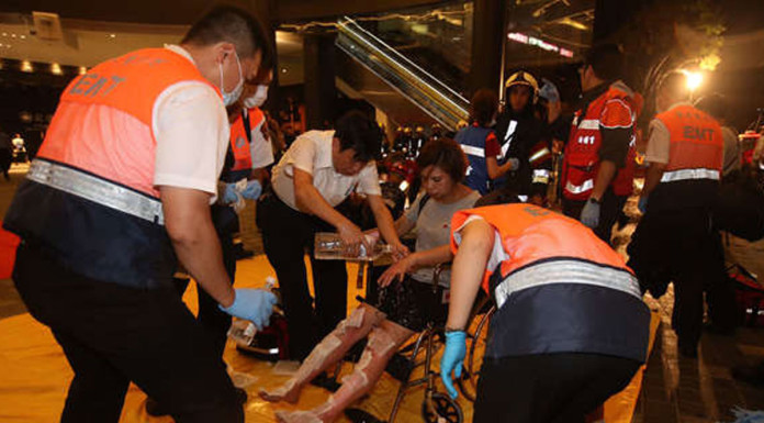 Explosion injures 25 on Taiwanese passenger train