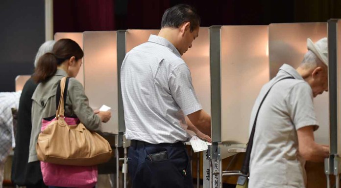 Japan votes in upper house election