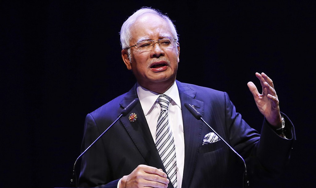 Malaysian Prime Minister Najib Razak. Pic: AP.