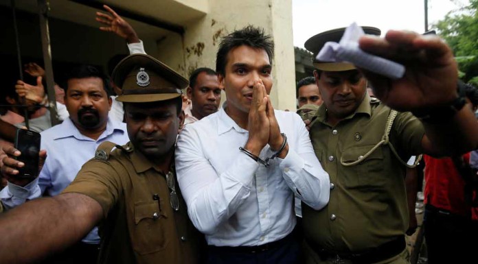 Sri Lanka arrests eldest son of former president for money laundering
