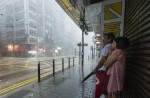Typhoon shuts down Hong Kong with strong winds and rain - 10