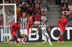 1st-ever football match at new National Stadium - 2