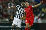 1st-ever football match at new National Stadium - 3