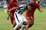 1st-ever football match at new National Stadium - 7