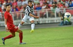 1st-ever football match at new National Stadium - 9