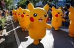 Hundreds of Pokemon Go fans gather in Yokohama for Pikachu parade - 1