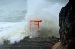 Typhoon Lionrock hits north Japan - 4