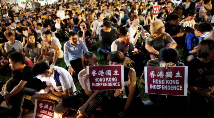 Hong Kong independence calls a 'gimmick': China media