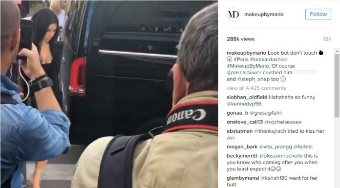 Gigi Hadid's prankster assaults Kim Kardashian in Paris
