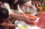 Chinese tourists in Thailand go prawn-crazy at buffet - 1