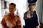 'Yan dao' cop of anti-crime standee gets married - 2