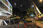 Crane crashes into HDB block at Woodlands Centre - 4