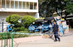 Crane crashes into HDB block at Woodlands Centre - 15