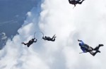 Skydivers play Quidditch from Harry Potter while airborne - 30