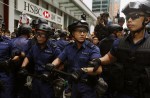 Hong Kong protesters complain of 'burning' substance sprayed by police - 10