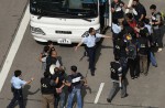 Hong Kong protesters complain of 'burning' substance sprayed by police - 14