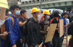 Hong Kong protesters complain of 'burning' substance sprayed by police - 24