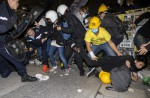 Hong Kong protesters complain of 'burning' substance sprayed by police - 50