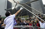Hong Kong protesters complain of 'burning' substance sprayed by police - 64