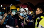 Hong Kong protesters complain of 'burning' substance sprayed by police - 83