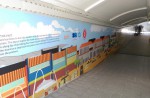 New murals depicting Singapore's past at Elgin Bridge underpass - 1