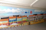 New murals depicting Singapore's past at Elgin Bridge underpass - 0