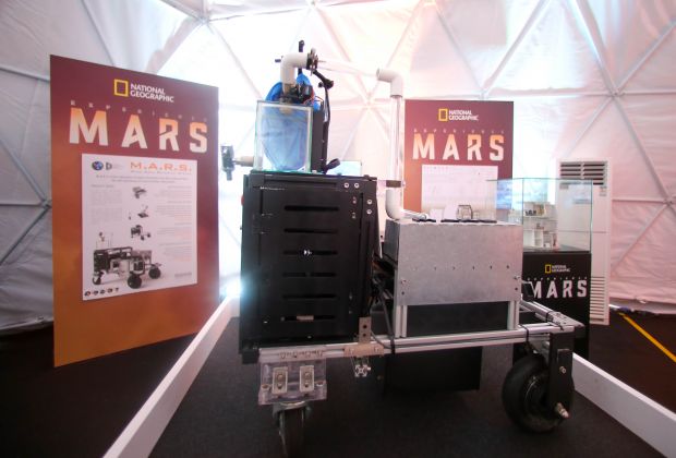 The Mars Aqua Retrieval System can mine and store water 