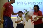 Hundreds give Joseph Schooling triumphant homecoming at Changi Airport - 22