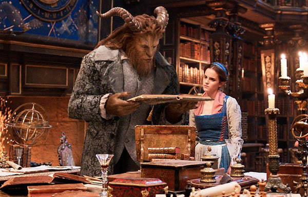 All eyes on Belle, Beast in 'Beauty and the Beast'