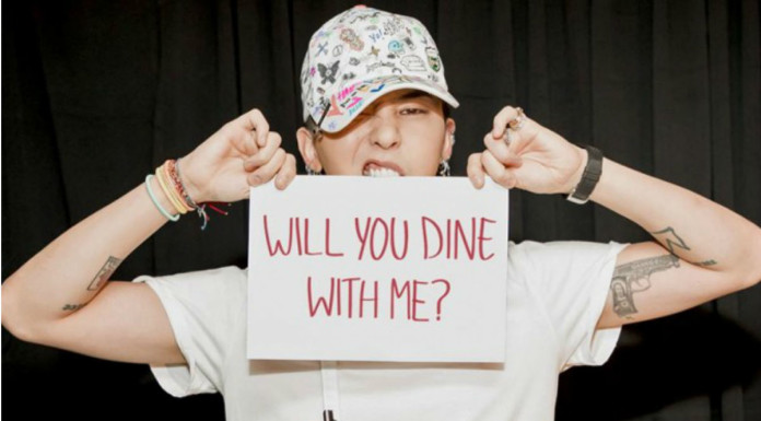G-Dragon invites fans to have dinner with him