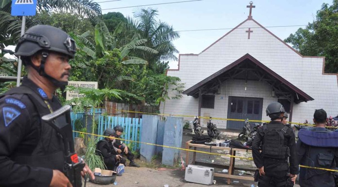 Indonesian toddler dies after church attack