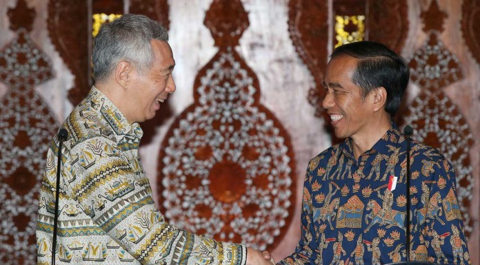 Jokowi, PM Lee meet in Semarang for leaders’ retreat