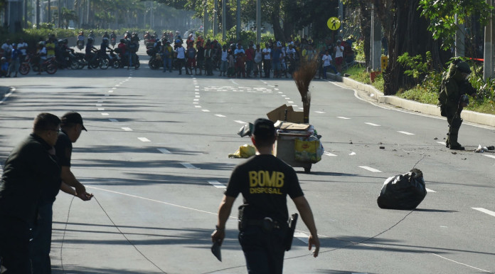 Philippine police detonate suspicious package near US embassy