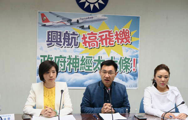 TransAsia's suspension of flights lambasted