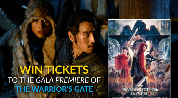 Win tickets to the gala premiere of The Warrior's Gate!