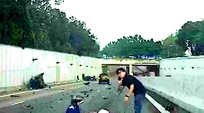 AYE accident victim flung from bike says: I was lucky
